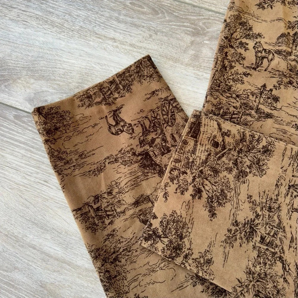 Jones New York Sport Vintage  Countryside Pattern Stretch Trouser Pants - Picture 9 of 13